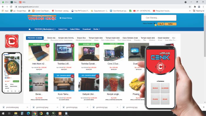 Pasar Desa Digital Warung Cenik - (Ada 9 foto)